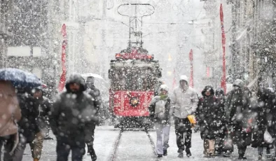 AKOM, İstanbul İçin Kar Uyarısı Yaptı…