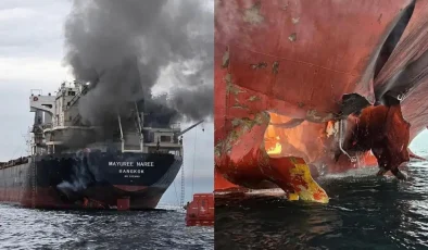 İran Hürmüz Boğazında İki Gemiyi Vurdu…