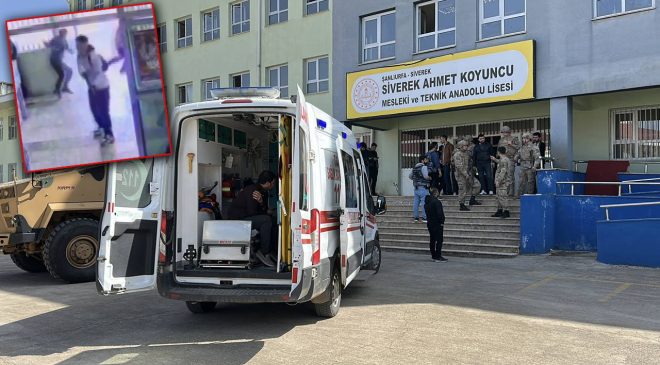 Siverek’te Lisede Silahlı Saldırı, 16 Kişi Vuruldu…