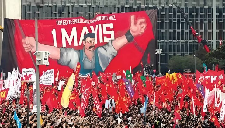 DİSK, KESK, TMMOB ve TTB, 1 Mayıs’ta Taksim Meydanı’ında…