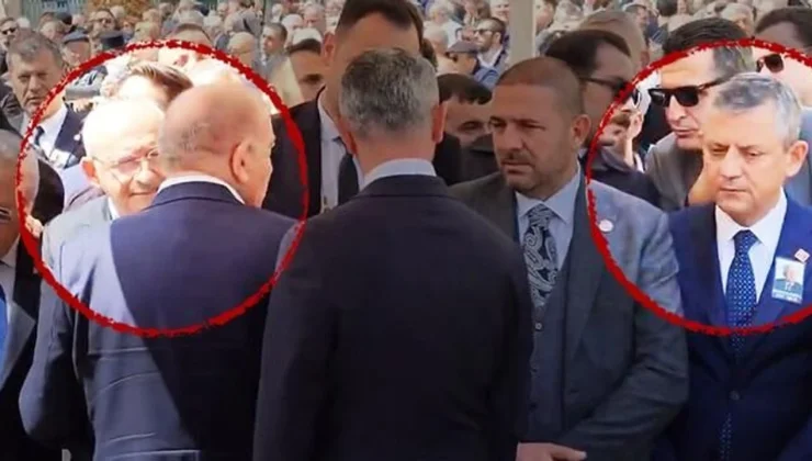 Cenazede Özel’e Selam Vermeyen Kılıçdaroğlu Gürsel Tekin İle Sohbet Etti…