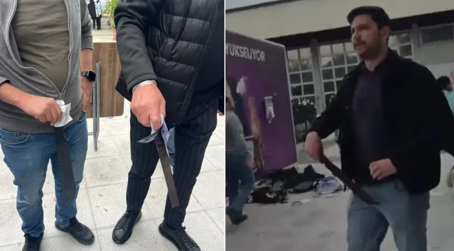 Ege Üniversitesi’nde Bildiri Dağıtan Öğrencilere Palalı Saldırı…