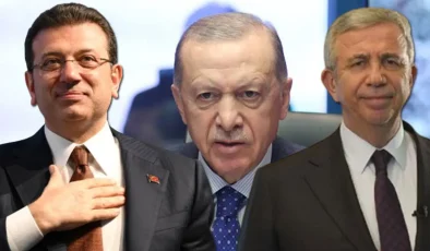 Erdoğan, İmamoğlu ve Yavaş’a Kaybediyor…