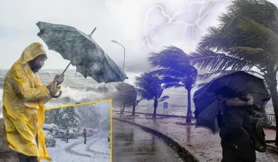 Sağanak ve Fırtına Geliyor…