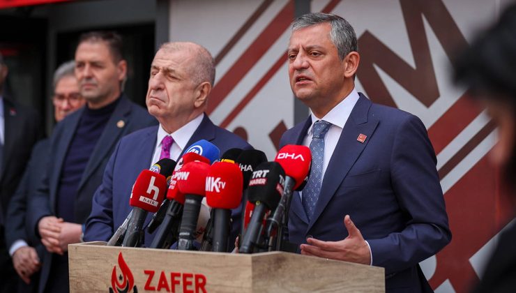 Özgür Özel’den Ümit Özdağ’a Ara Seçim Ziyareti…