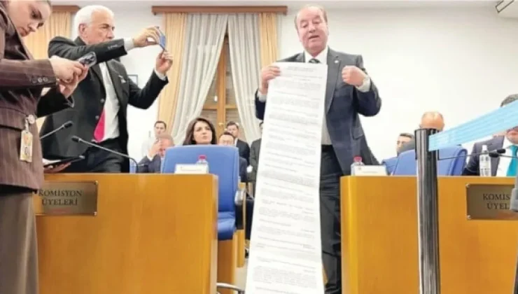 CHP’den 20 Metrelik Çete Lideri Listesi…