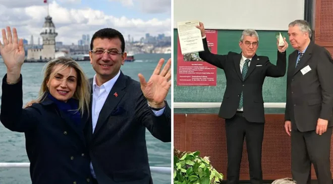 İmamoğlu Çiftine Dünya Vatandaşlığı Ödülü…