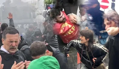 Erkan Baş’a da Biber Gazı Sıkıldı, 575 Kişi Gözaltına Alındı…