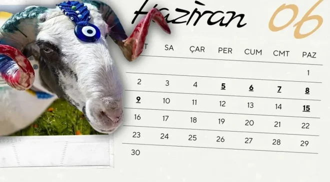Kurban Bayramı Tatili 9 Gün Oldu…
