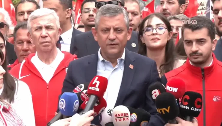 Özgür Özel: Ben Ekrem Başkan ve Mansur Başkan Üzerimize Düşeni Yapacağız…