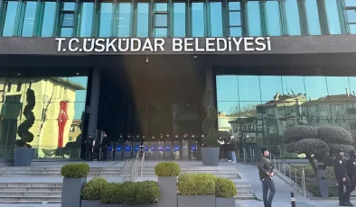 Üsküdar Belediyesi’ne Operasyon…