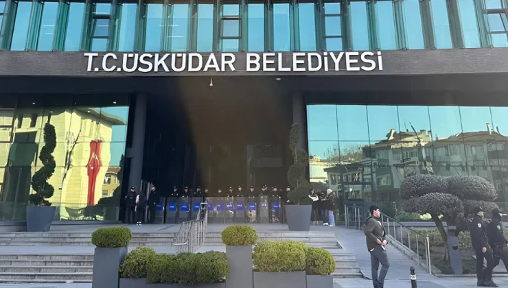 Üsküdar Belediyesi’ne Operasyon…